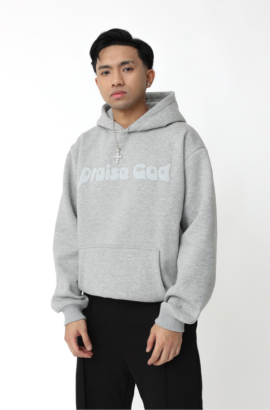 Staple Hoodie Grey Melange