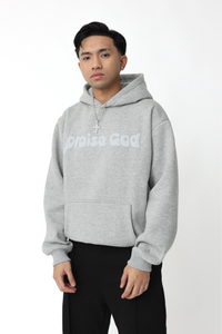 Staple Hoodie Grey Melange