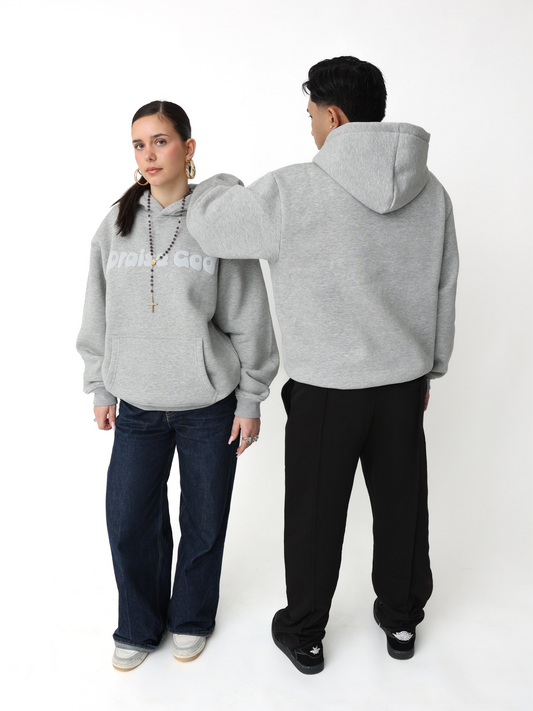 Staple Hoodie Grey Melange