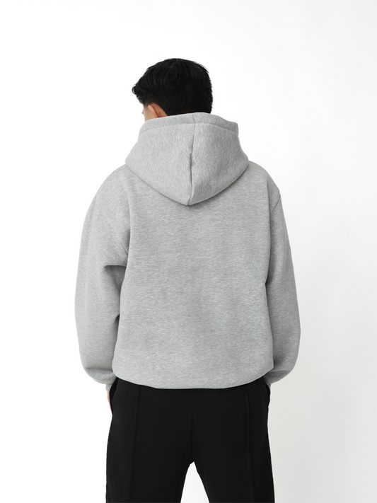 Staple Hoodie Grey Melange