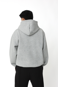Staple Hoodie Grey Melange