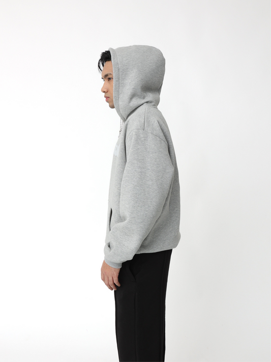 Staple Hoodie Grey Melange
