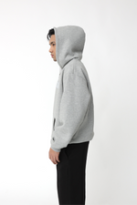 Staple Hoodie Grey Melange