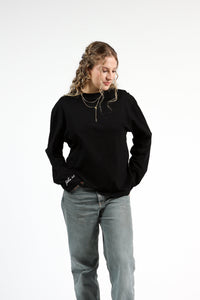 John 1 : 5 Longsleeve Black