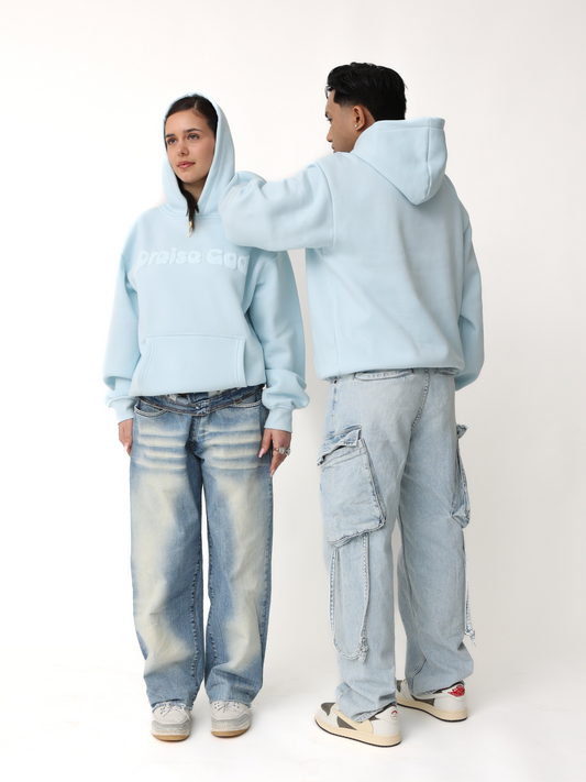 Staple Hoodie Delicate Blue