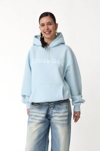 Staple Hoodie Delicate Blue