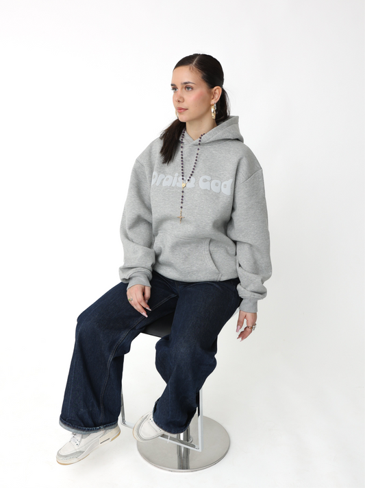 Staple Hoodie Grey Melange
